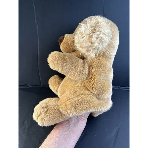 GUND Cocker Spaniel  Yellow Lab Puppy Dog Hand Puppet Plush Toy - Picture 4 of 10
